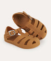 Jelly Sandal: Tan