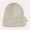 Organic Cotton Beanie: Chalk