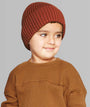 Organic Cotton Beanie - Conker