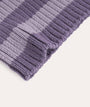 Organic Cotton Snood - Lavender Stripe