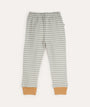 Organic Pyjamas - Grey Stripe