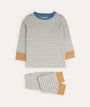 Organic Pyjamas - Grey Stripe