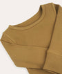 Organic Ribbed Tee - Cumin