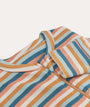 Organic Zip Sleepsuit - Multi Stripe