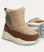 Quilted Snow Boot - Fudge