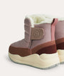 Quilted Snow Boot - Rose