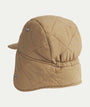 Quilted Trapper Hat - Fudge