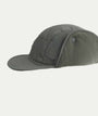 Quilted Trapper Hat - Pewter Green