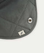 Quilted Trapper Hat - Pewter Green