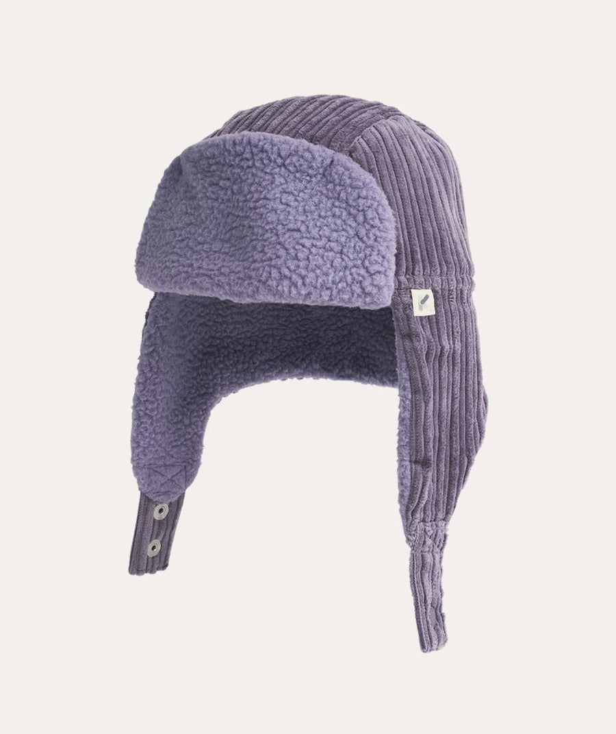 Sherpa Trapper Hat - Lavender Grey