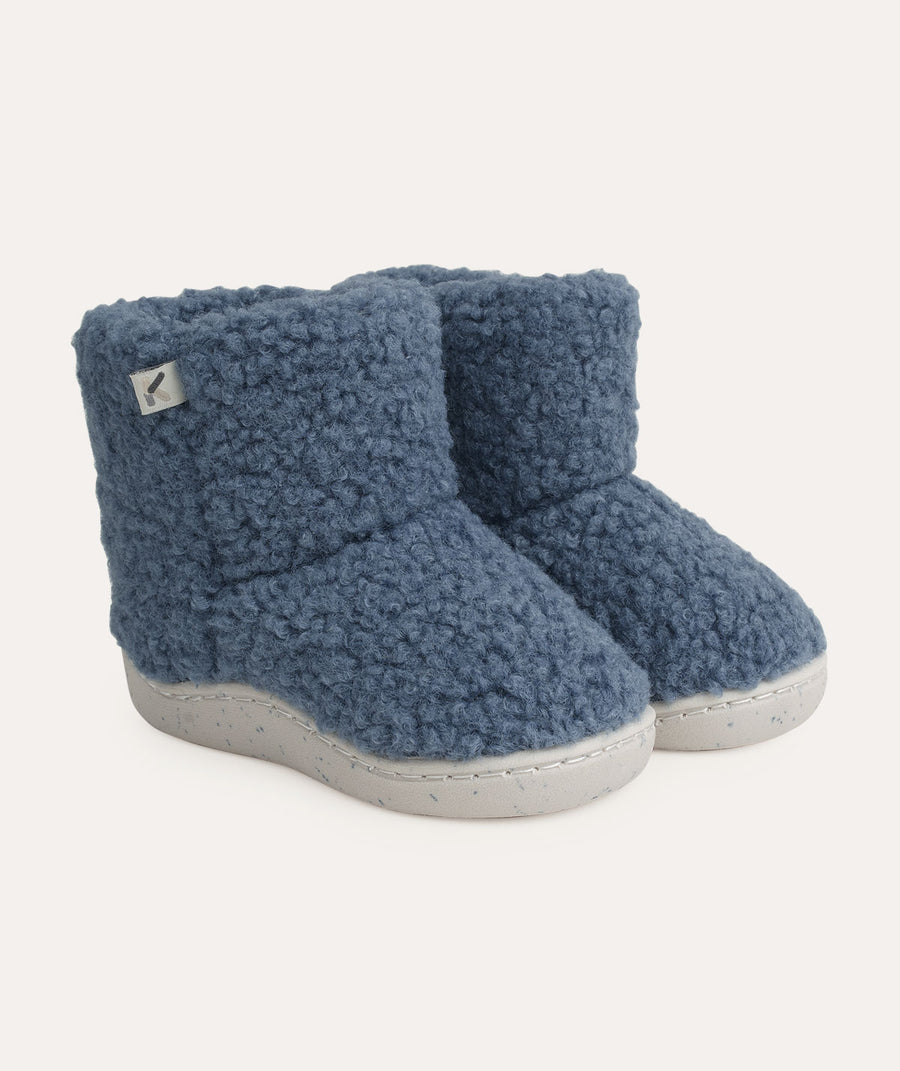 Slipper Boots - Airforce Blue