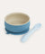 Suction Bowl & Spoon Set - Ocean Mix