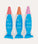 Rice Wax Bath Crayons 3 Colours - Coral (Pink, Orange, Red)