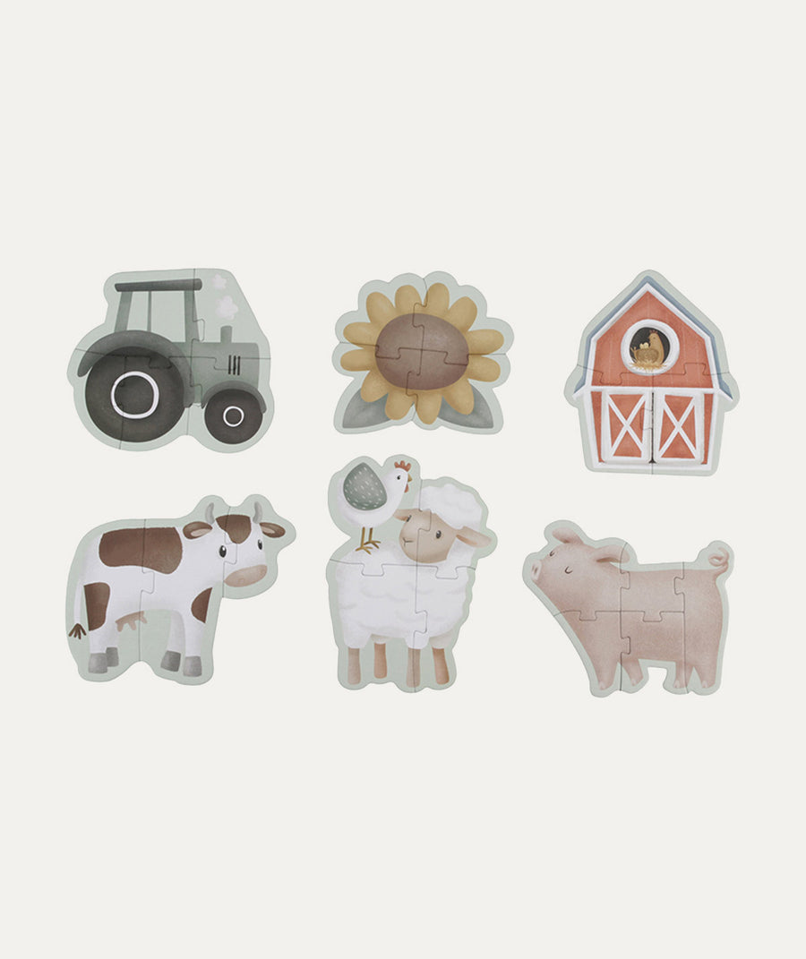 6 in 1 Puzzles Little Farm - Little Farm