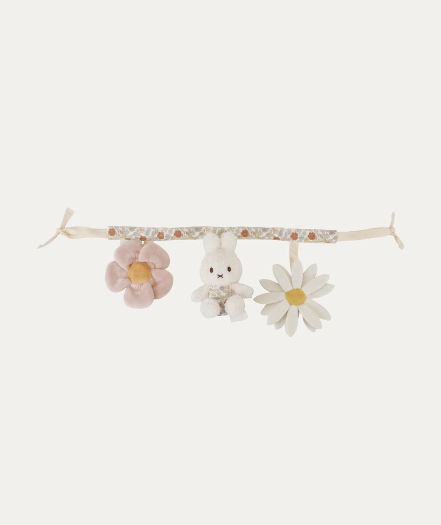 Miffy Toy Chain - Vintage Flowers