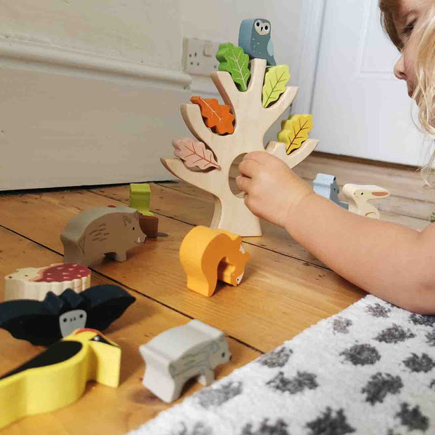 Tender Leaf Toys Stacking Forest First Impression