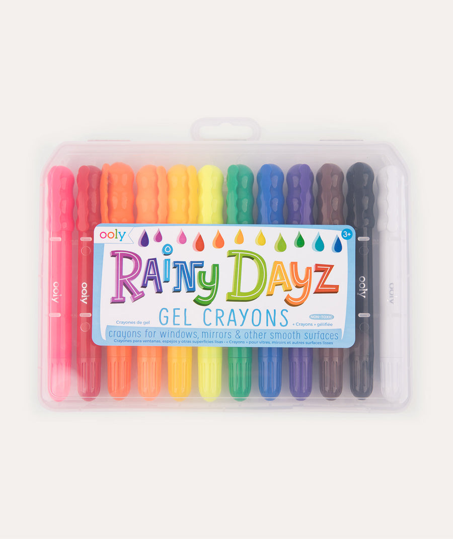 Rainy Dayz Crayons Set Of 12 - Multi