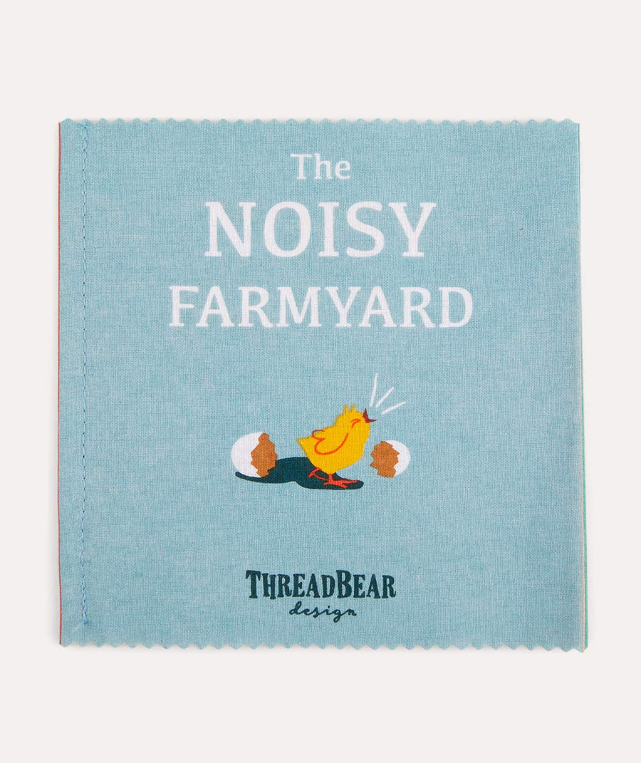 The Noisy Farmyard Rag Book - Blue