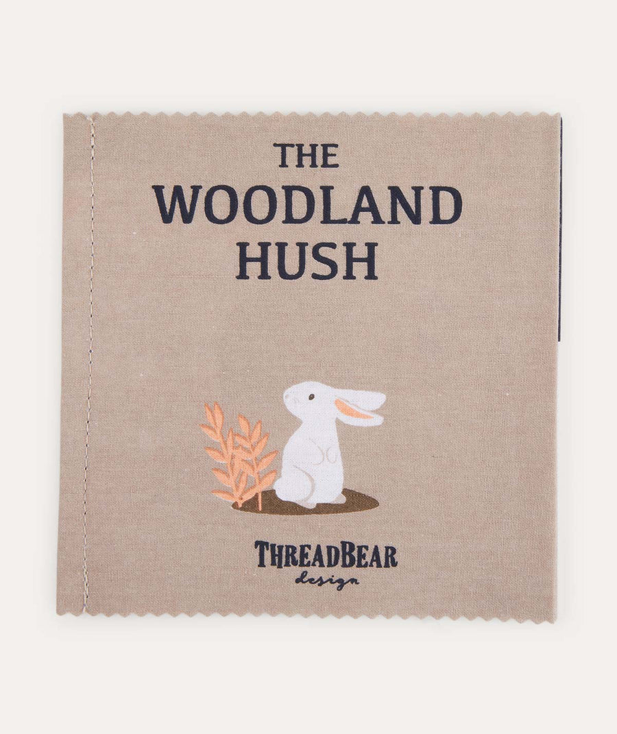 The Woodland Hush Rag Book - Brown